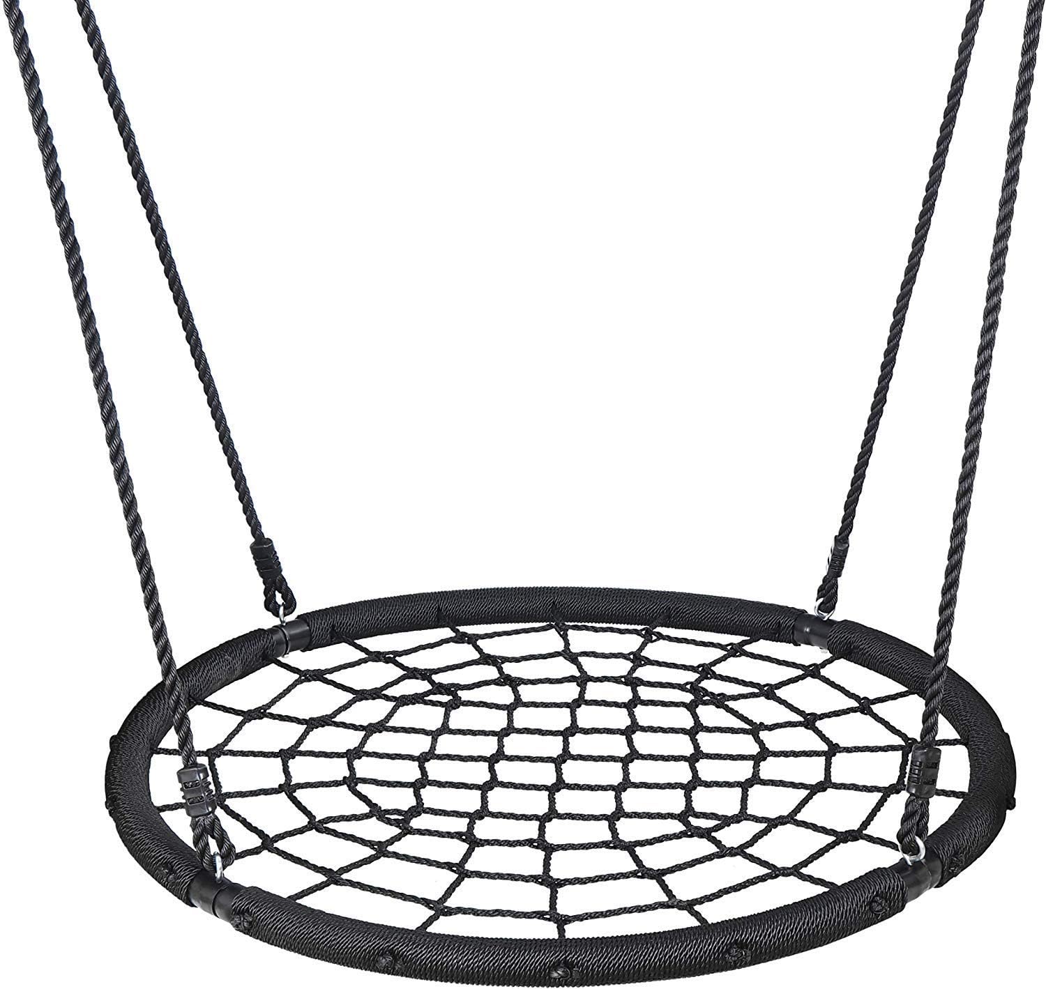 48 Inch Web Tree Swing with Heavy Duty Metal Frame for Kids & Adults - 440 LBS Capacity