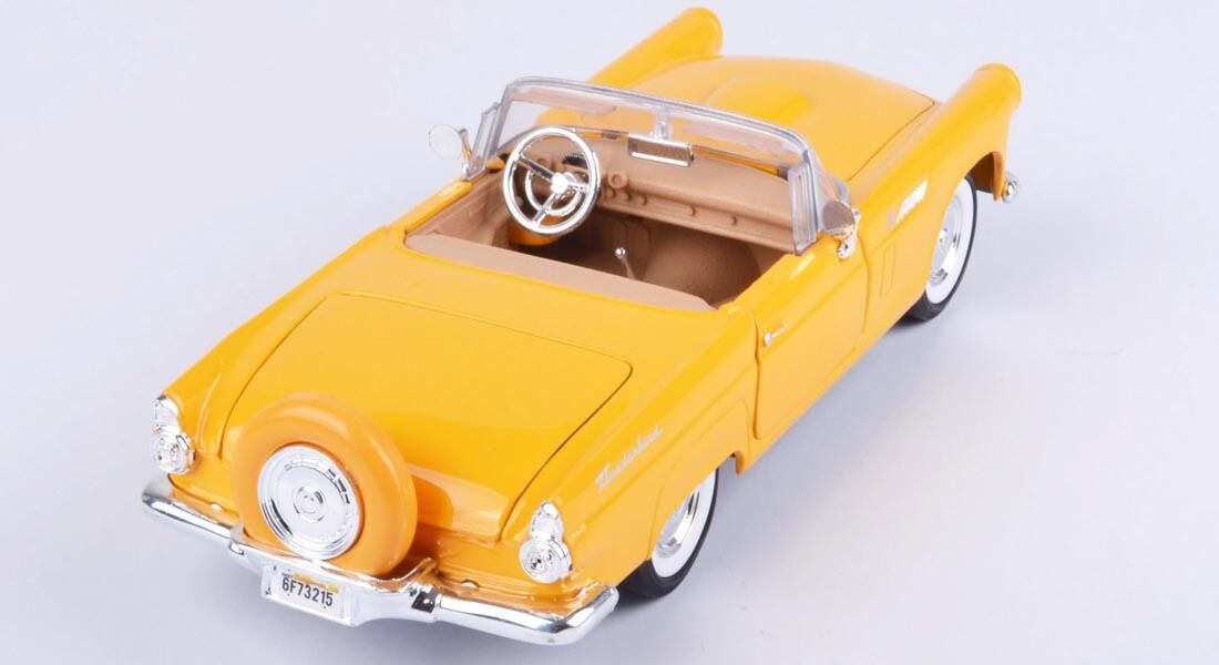 Die- Cast (1:24): 1956 Ford Thunderbird [Convertible] (No.73215AC)