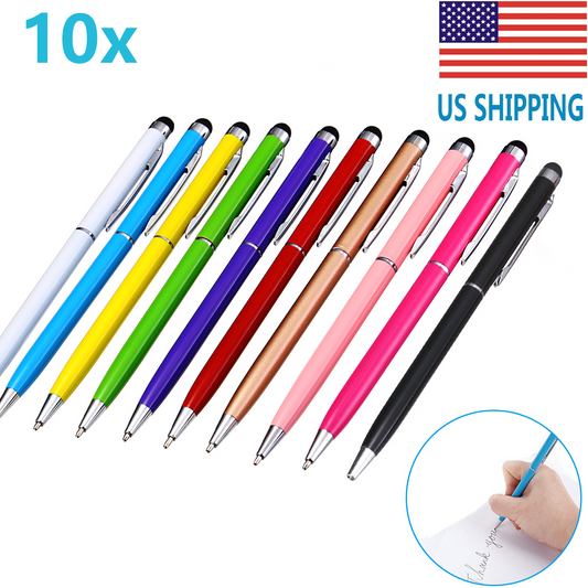10Pcs Universal Stylus Touch Screen Pens for Android iPad Tablet iPhone PC Pen