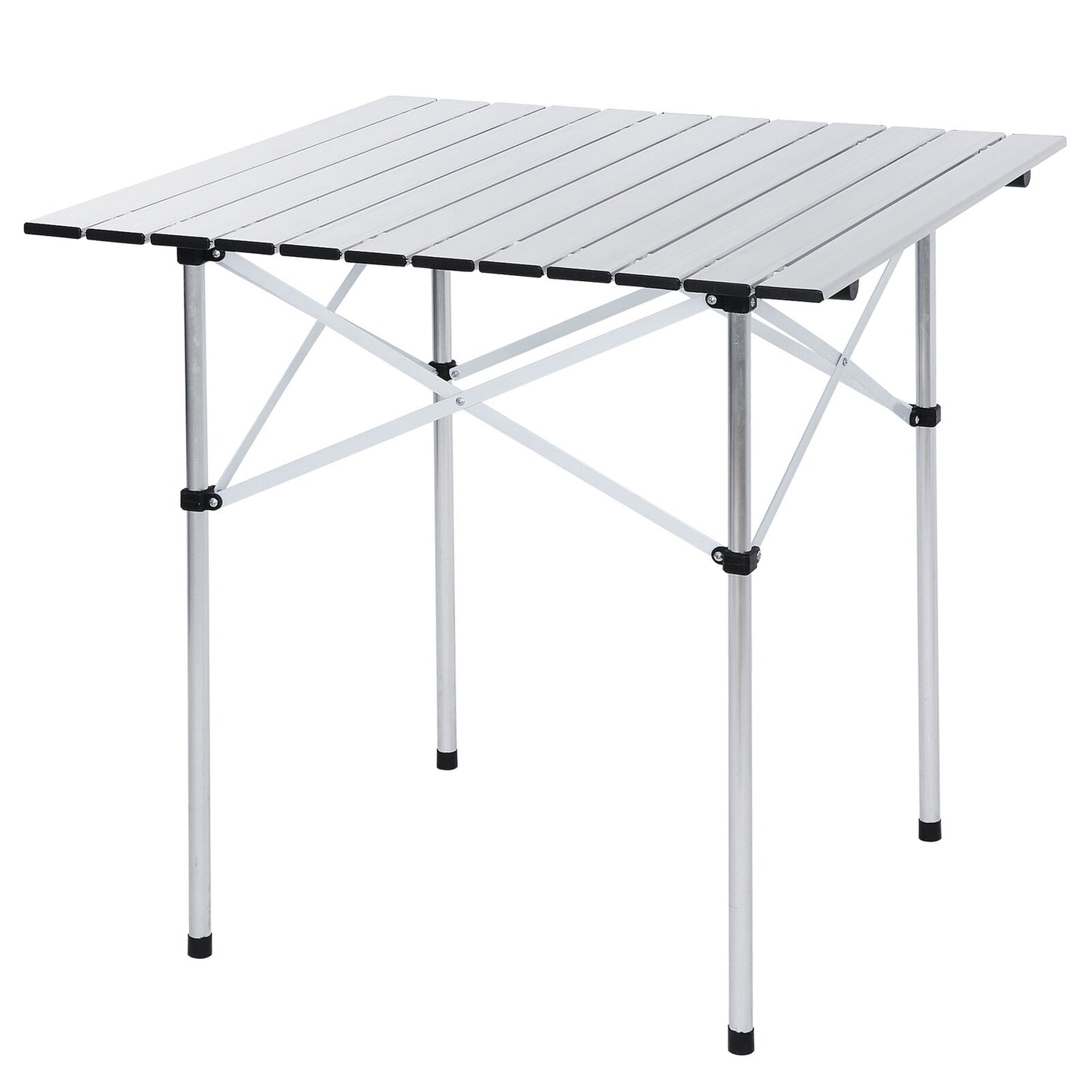 Portable Folding Aluminum Roll Up Table Outdoor Camping Table Picnic Outdoor