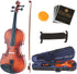 Violin for Beginners, Kids & Adults - Beginner Kit for Student W/Hard Case, Rosin, Bow - Starter Violins, Wooden Stringed Musical Instruments