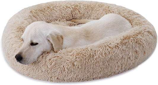 Pet Bed for Dogs & Cats, Anti-Slip, Machine Washable, Ultra Soft Washable Dog and Cat Cushion Bed