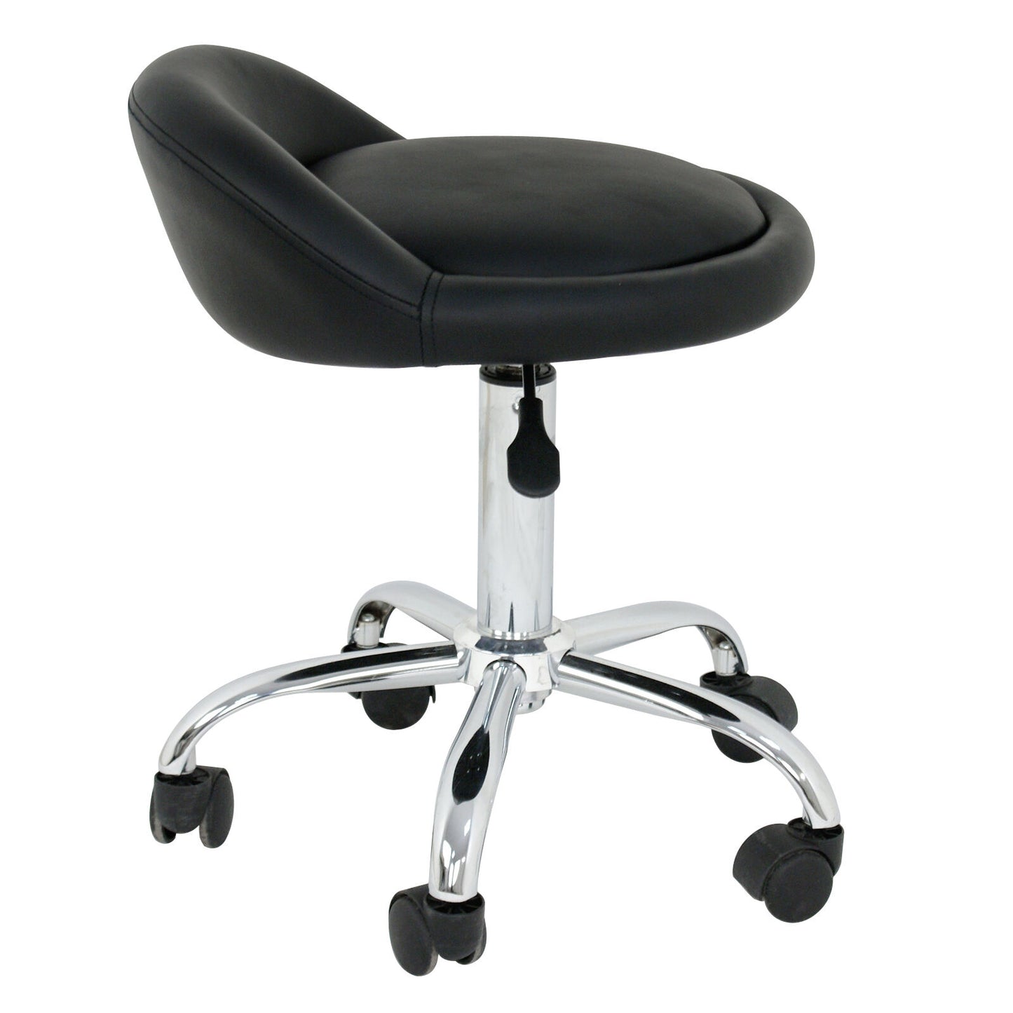 Set of 4 Salon 360° Swivel Stool Chair Facial Tattoo Beauty PU Leather Hydraulic