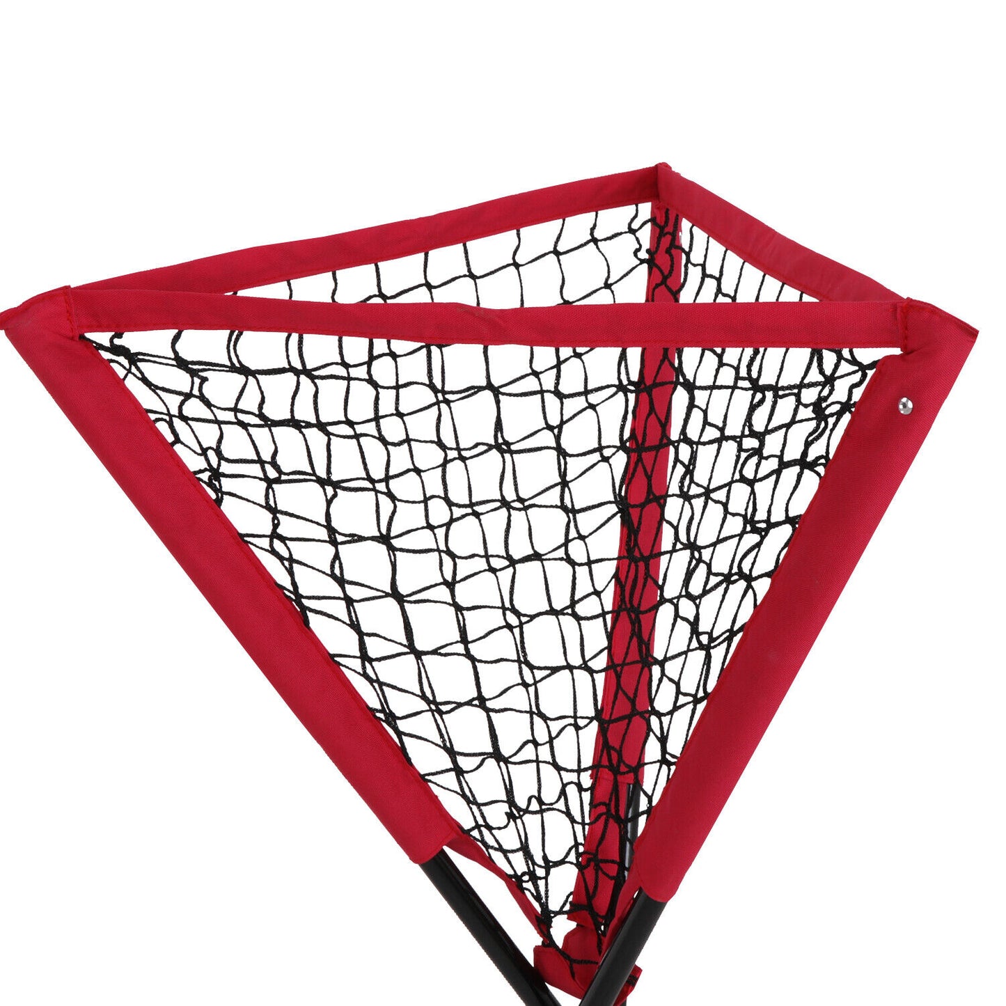 7x7' Baseball Practice Net Thrower Strike Zone +  Tripod Stand Ball Caddy W/ Bag