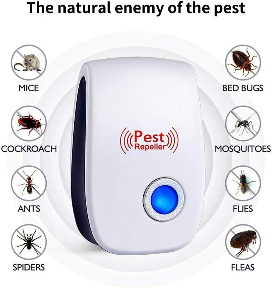 Pro Ultrasonic Pest Reject Home Control Electronic Repellent Mice Rat Repeller