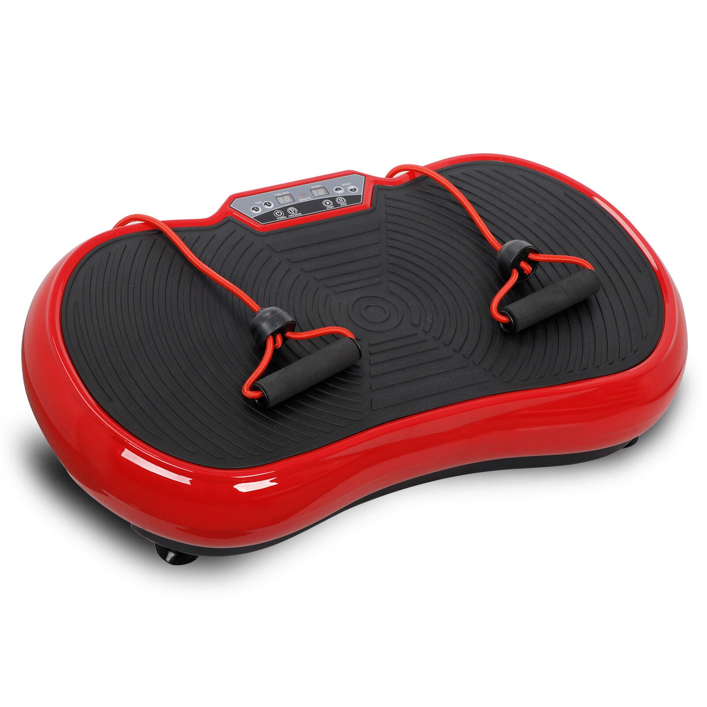 Vibration Plate Whole Body Exercise Trainer Machine Platform Massager RED