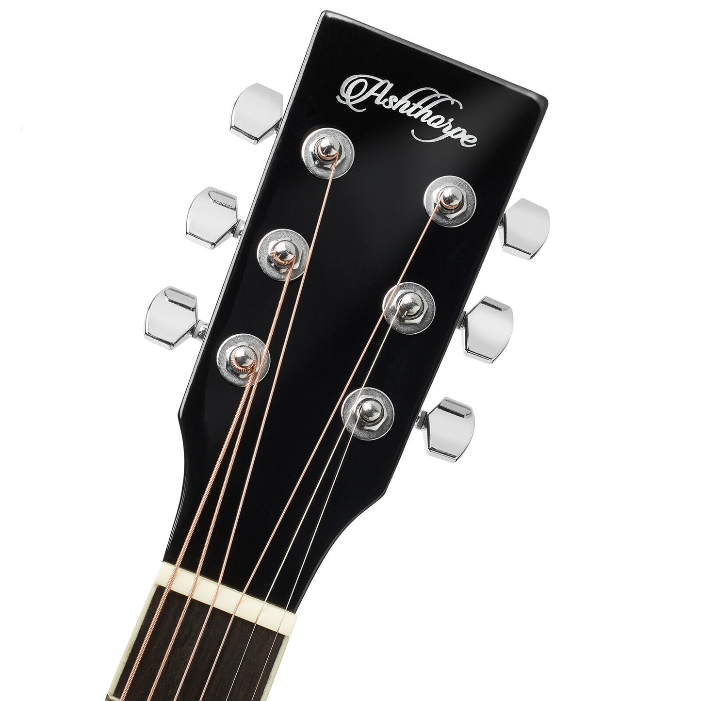 Full-Size Cutaway Thinline Acoustic-Electric Guitar with Gig Bag & EQ
