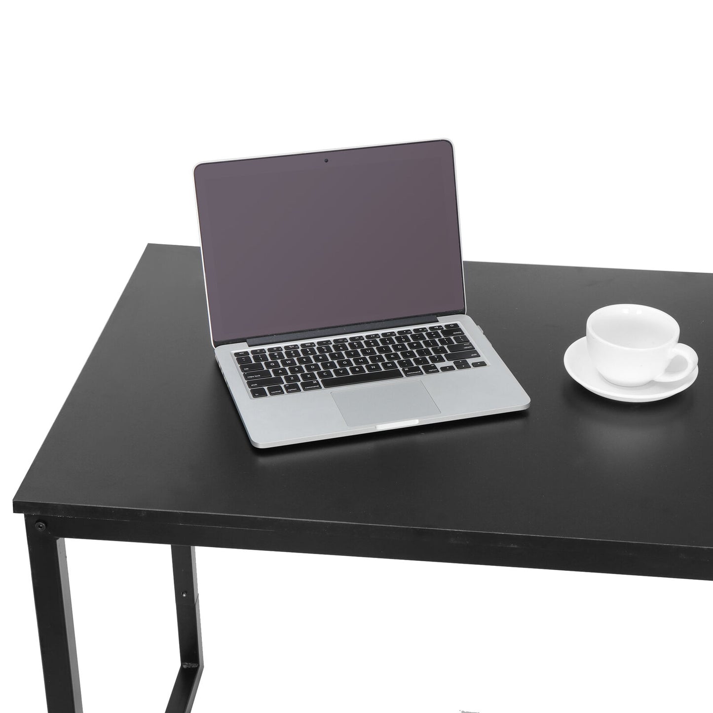 Computer Desk 55" Large Laptop PC Study Writing Table Simple Office Desk Black