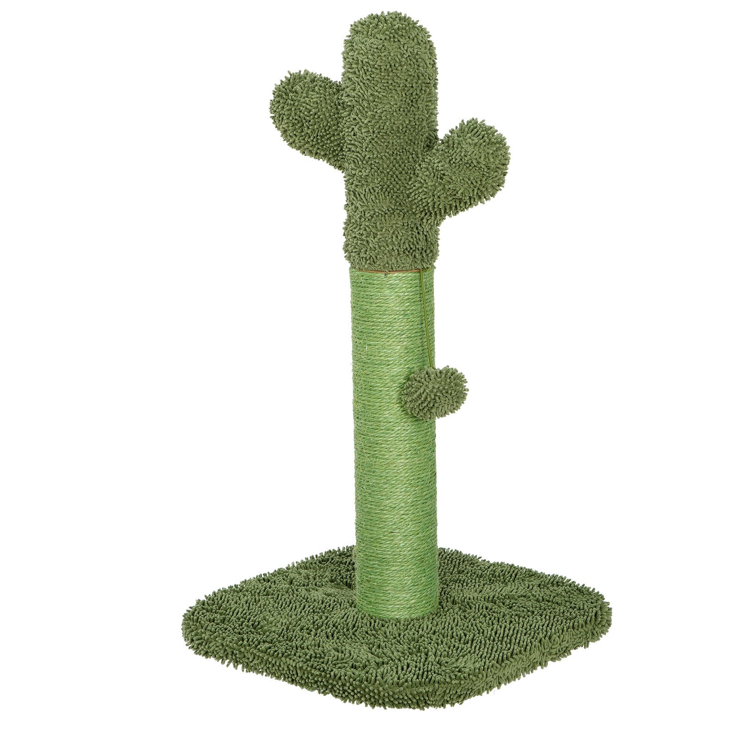 Cat Scratching Post with Teaser Ball The Cactus Cat Scratcher for Kitten