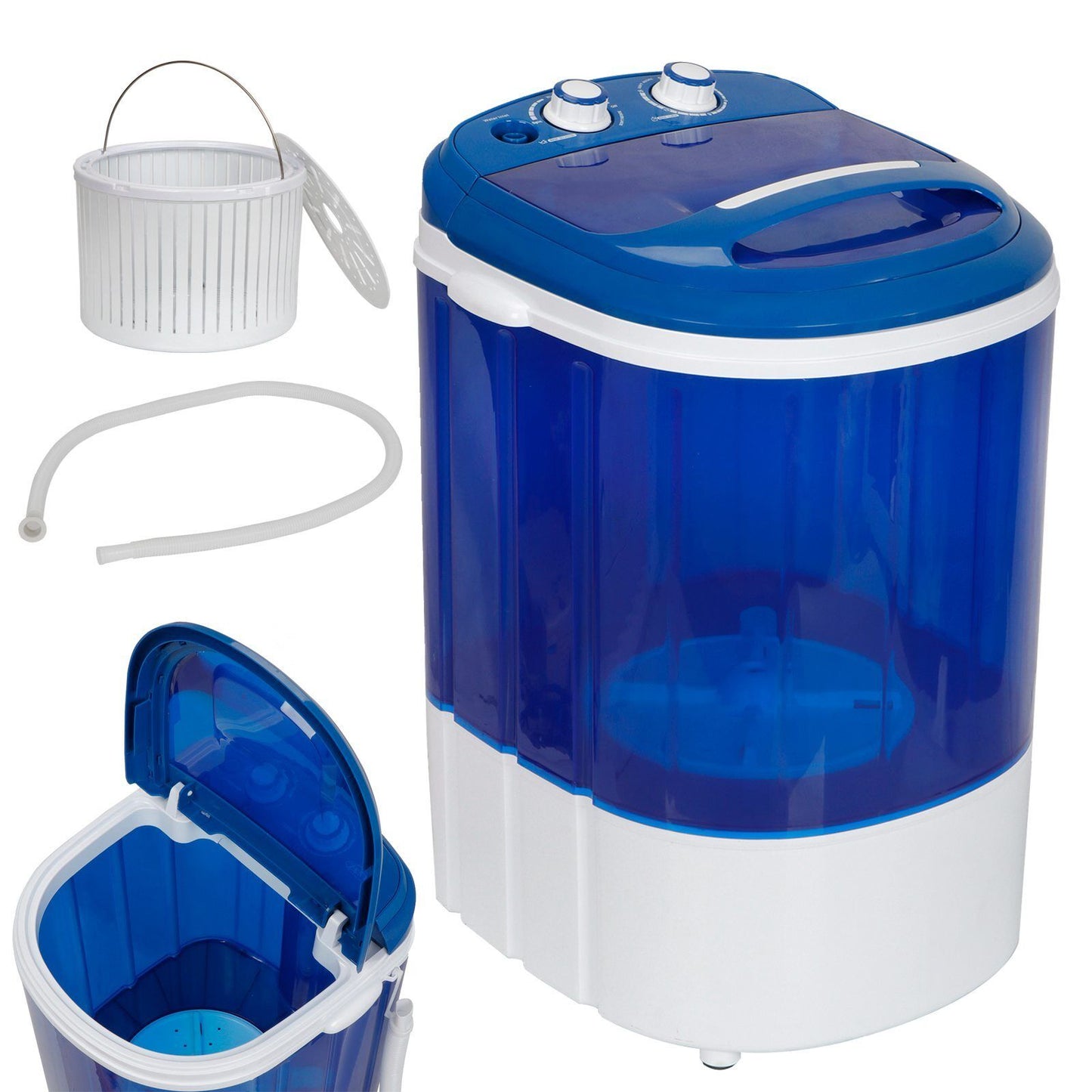 7.9 lbs Portable Compact Mini Washing Machine Laundry Washer Idea for Dorm Rooms
