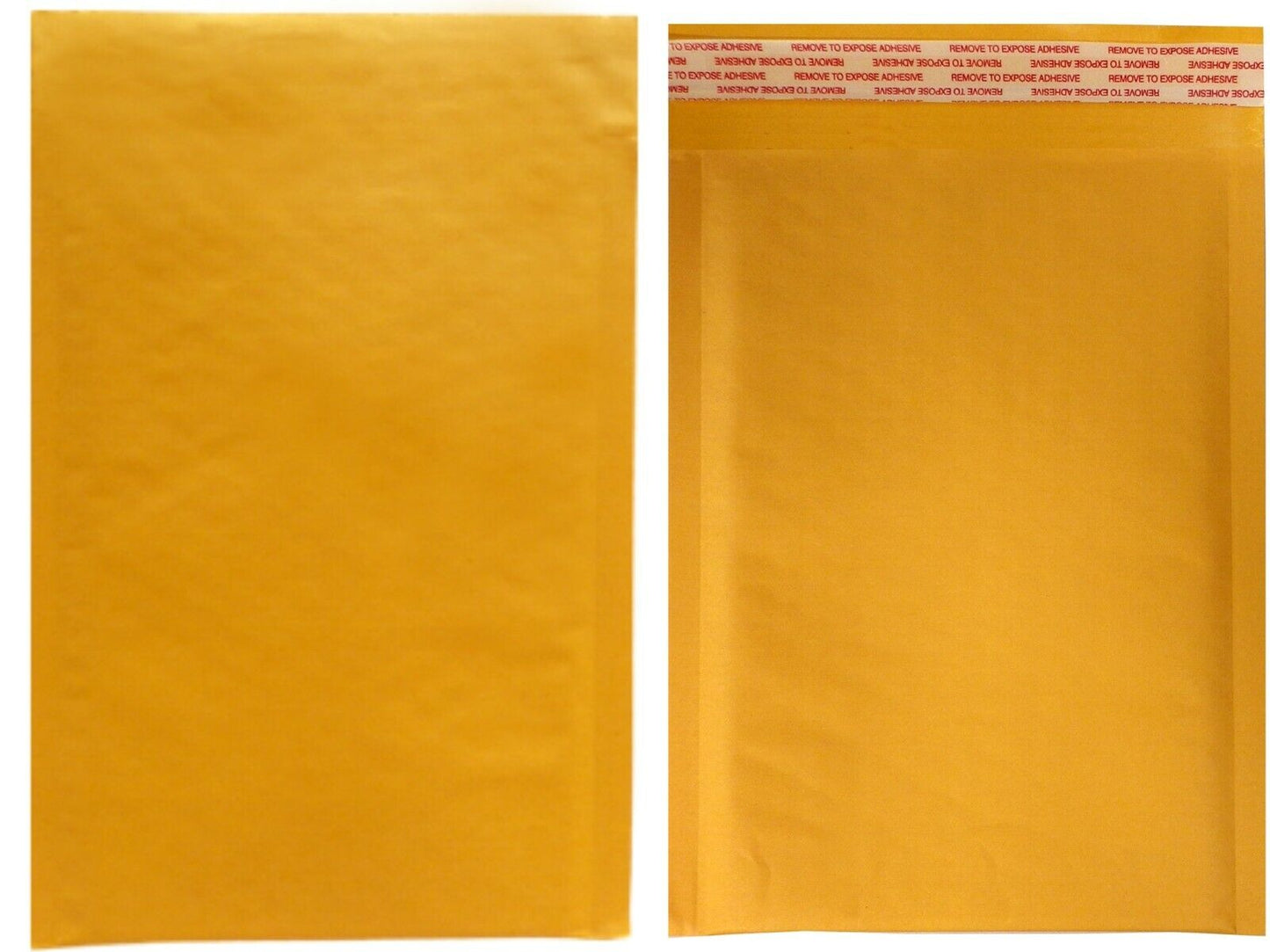 PolycyberUSA  100pcs #3 Kraft Bubble Envelopes Mailers  (Inner 8.5x13.5)