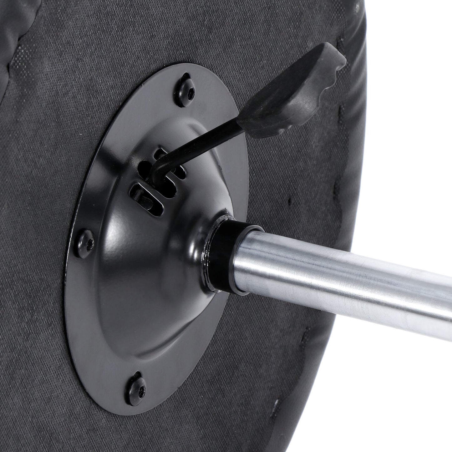 Adjustable Multi-Purpose Drafting Spa Bar Rolling Stool with Wheels Black