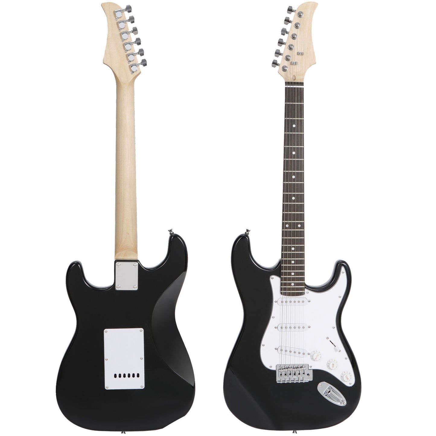 Full Size 39" Electric Guitar w/ 10 Watt Amp Gig Bag Case Guitar Strap Beginners