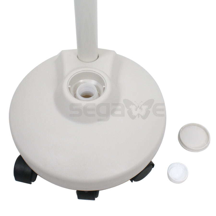 5x Diopter LED Magnifying Floor Stand Lamp Glass Lens Facial Gooseneck Magnifier