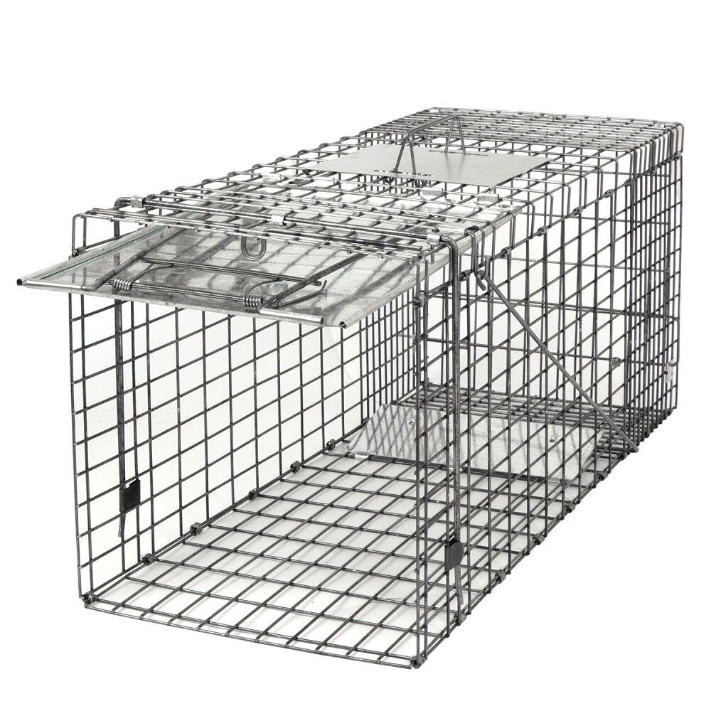 32" Portable Preassembled Heavy Duty Metal Animal Trap Safe Design For Rodent