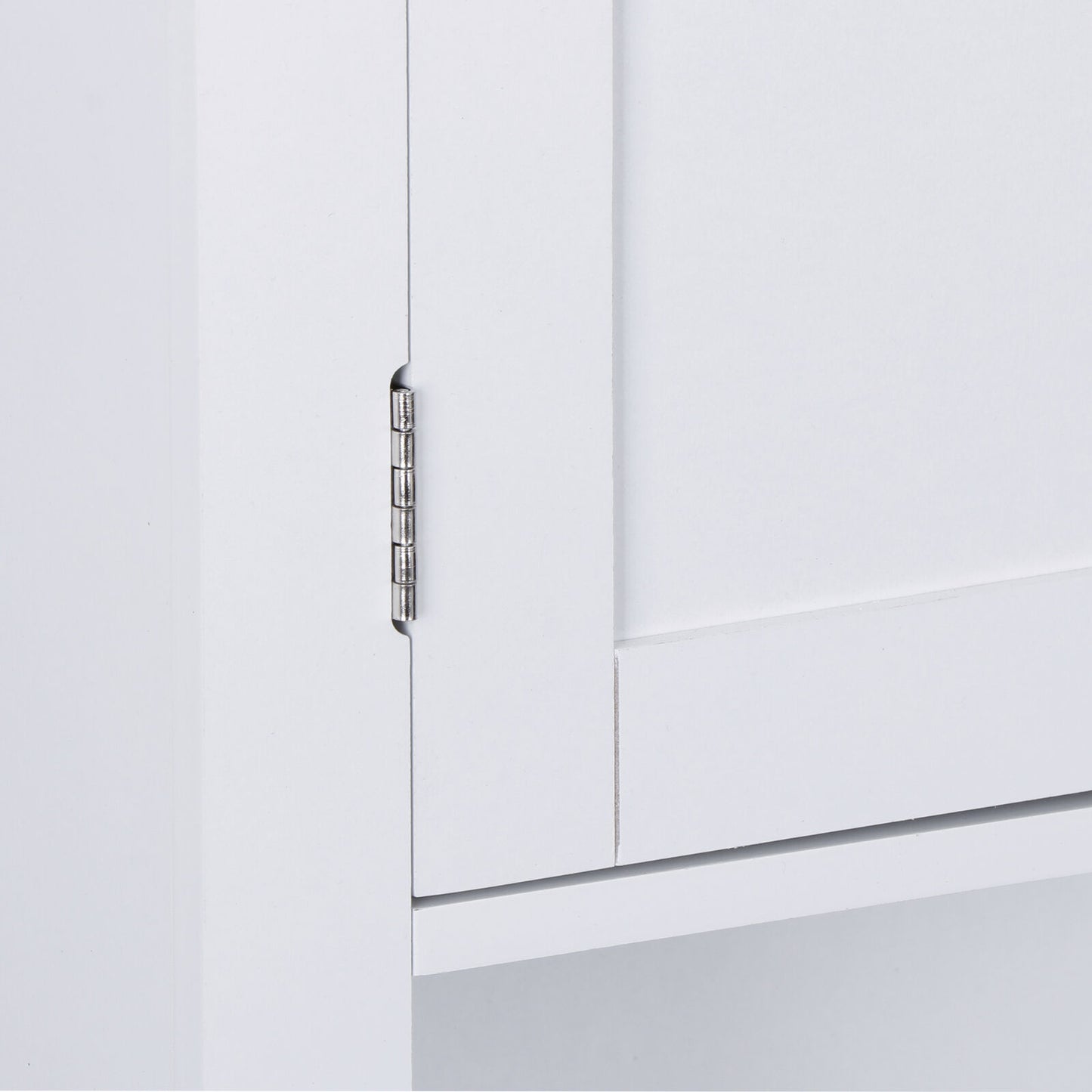 Bathroom Kitchen Cabinet Free Standing Cupboard Storage Organizer Shelf Decor