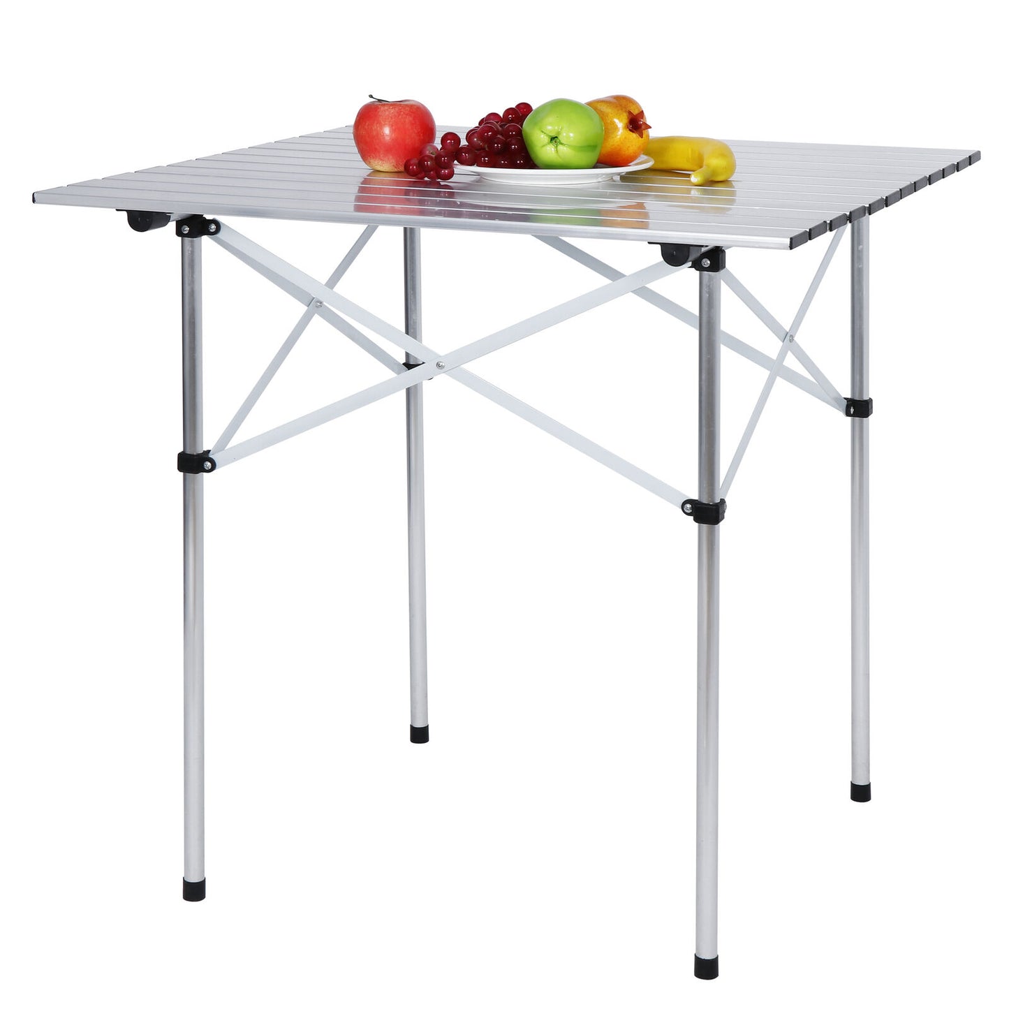 Folding Camping Table Portable Ultralight Aluminum Table with Storage Bag