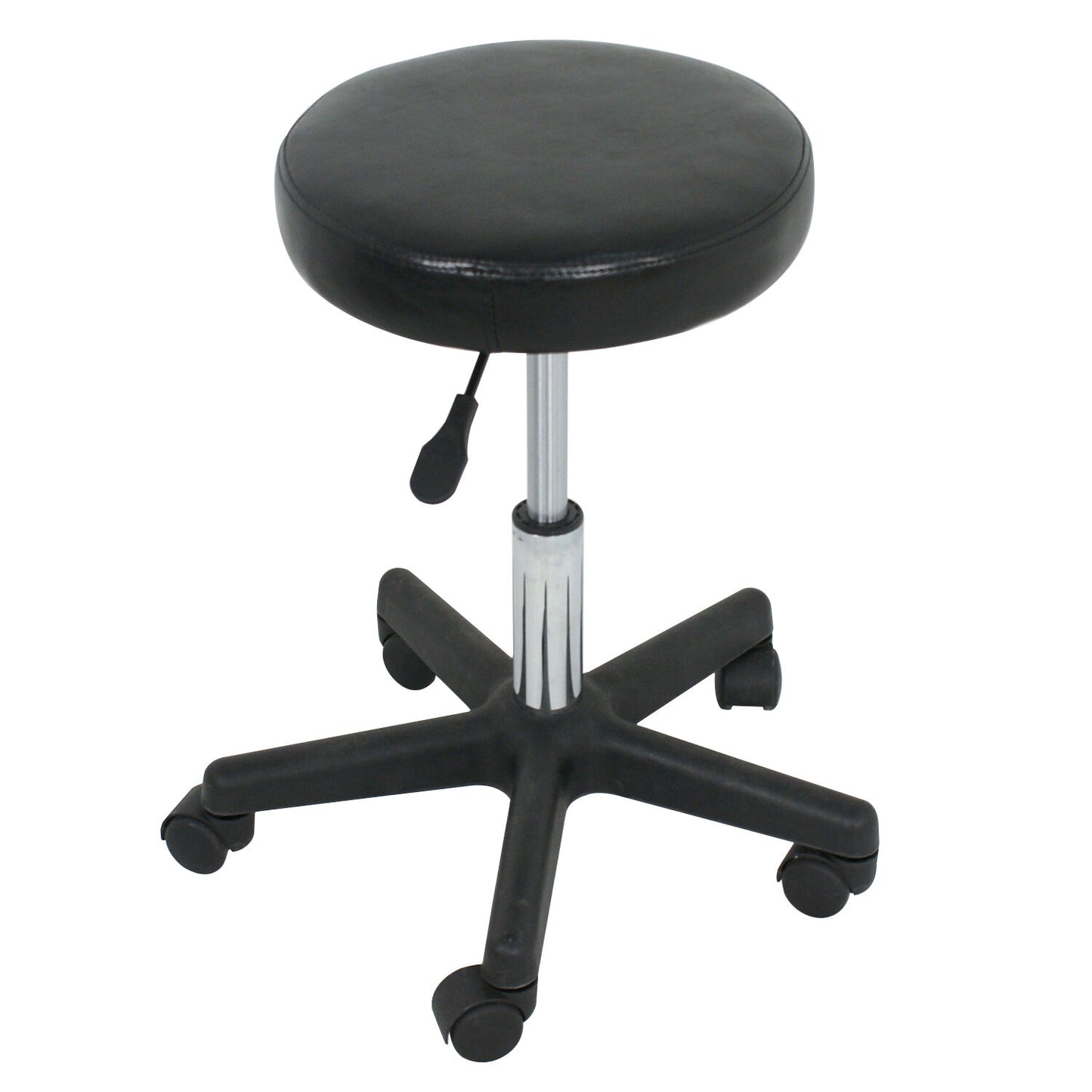 Adjustable Swivel Hydraulic Leather Salon Stool Rolling Seat Office Chair