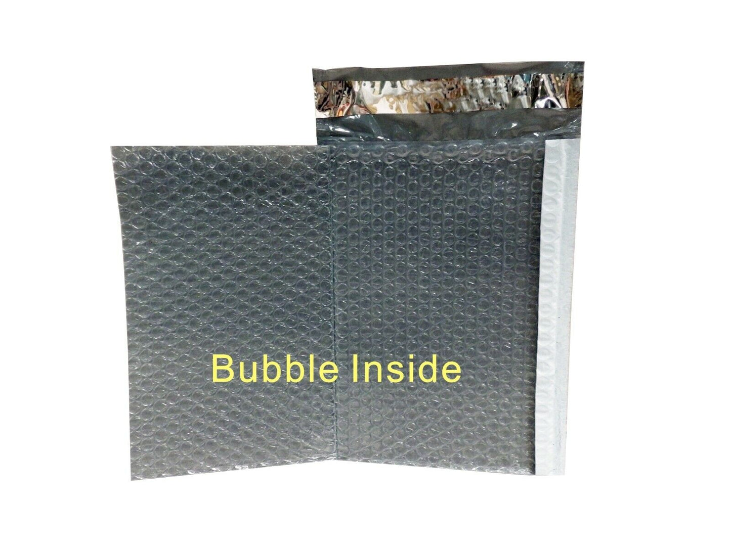 PolycyberUSA  100 pcs #5 Poly Bubble Envelopes Mailers  (Inner 10.5x15)