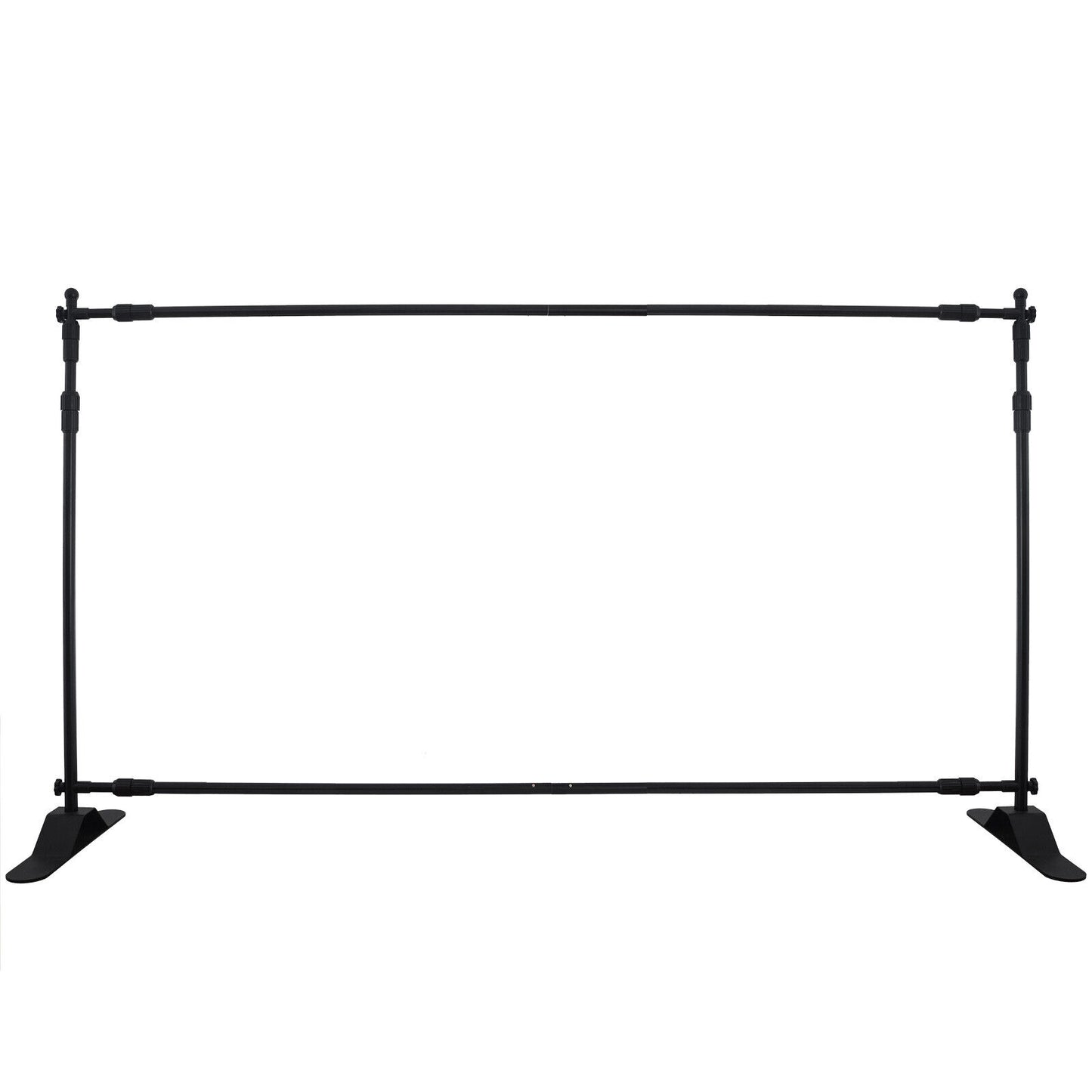 8'x10' Step and Repeat Banner Stand Adjustable Telescopic Trade Show Backdrop US