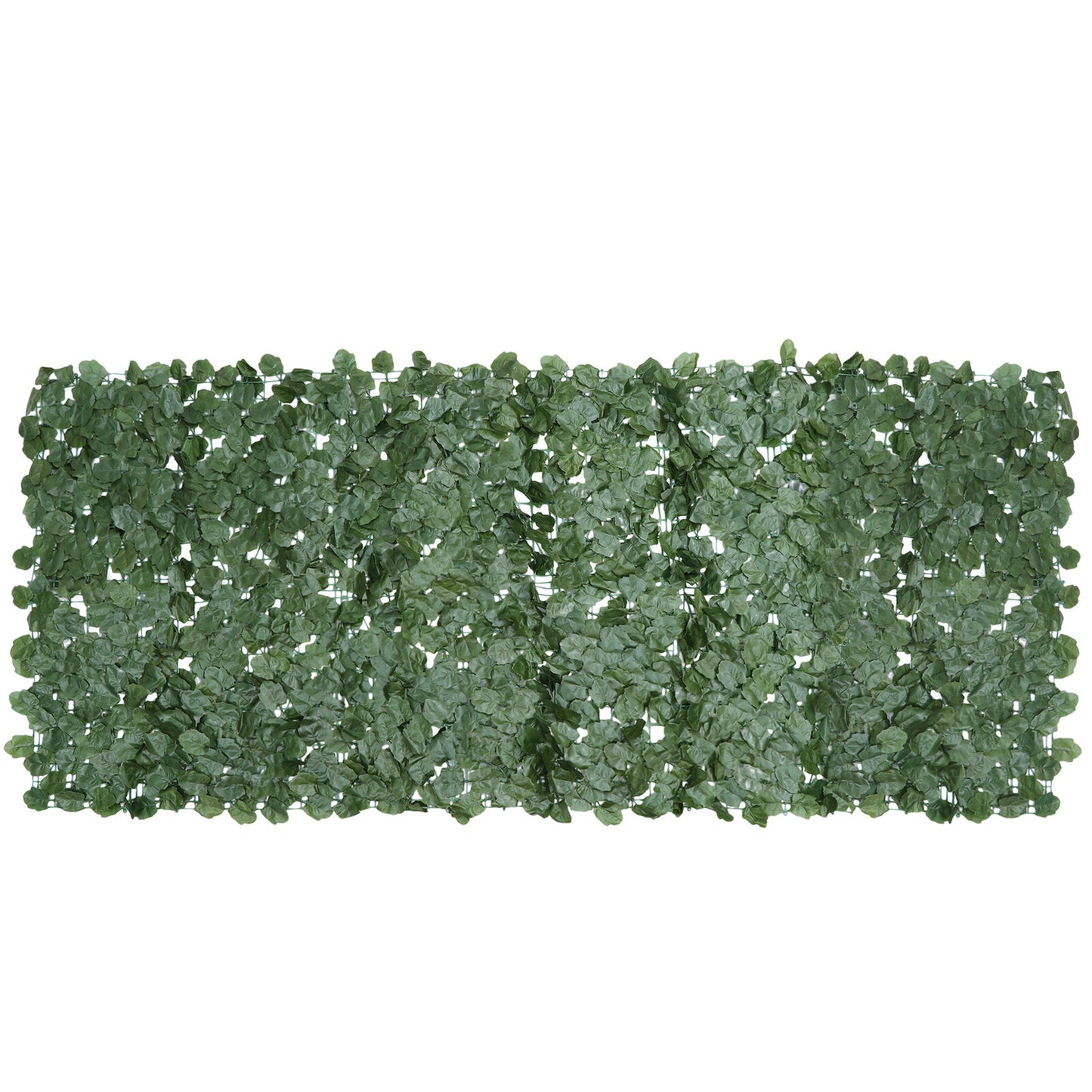 Privacy Fence Screen Windscreen Single Side Expandable Artificial Faux Ivy Leaf