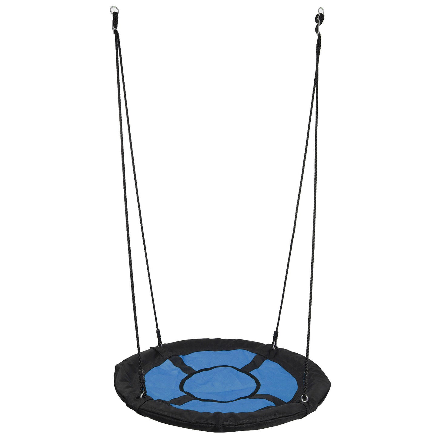 Premium Heavy Duty Porch Stand+ 40" Large Kids Saucer Tree Swing Safe PE Rope
