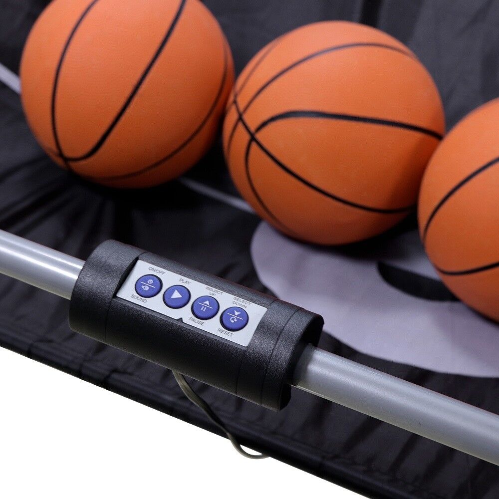 Foldable Indoor Basketball Arcade Game Double Electronic Hoops shot 2 Player