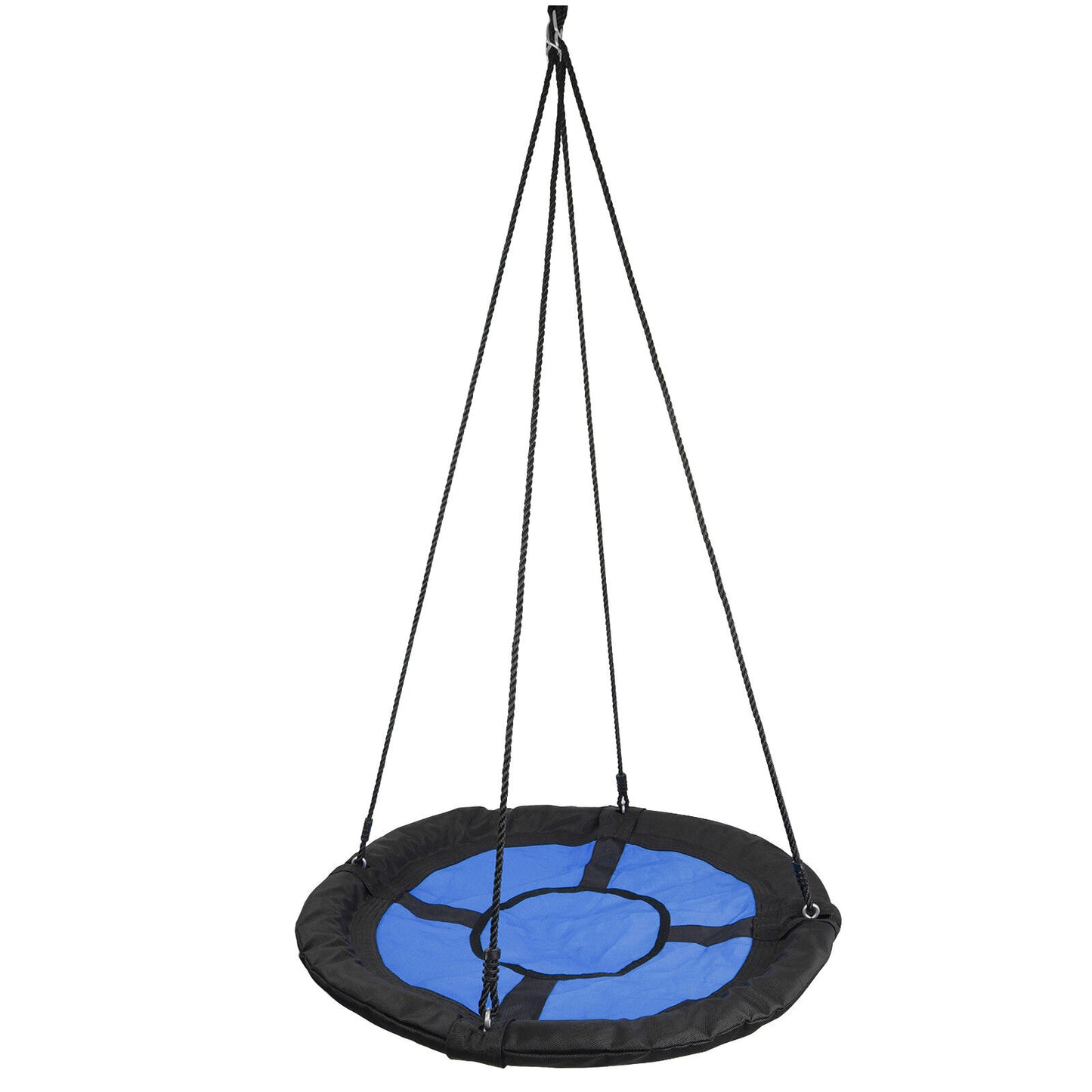 Powder-Coat 72" All-Steel All Weather Stand + 40" KidsTree Swing Saucer Swing