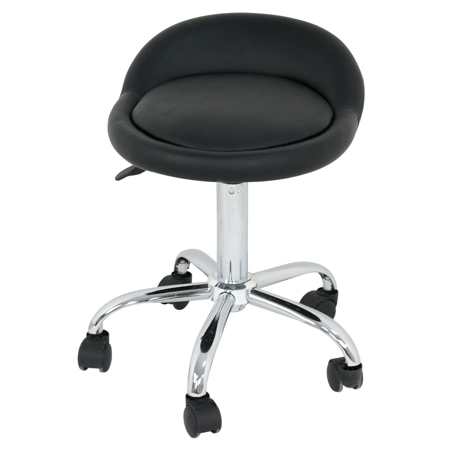 4PCS Adjustable Hydraulic Stool Facial Salon Massage Spa Swivel Rolling Chair