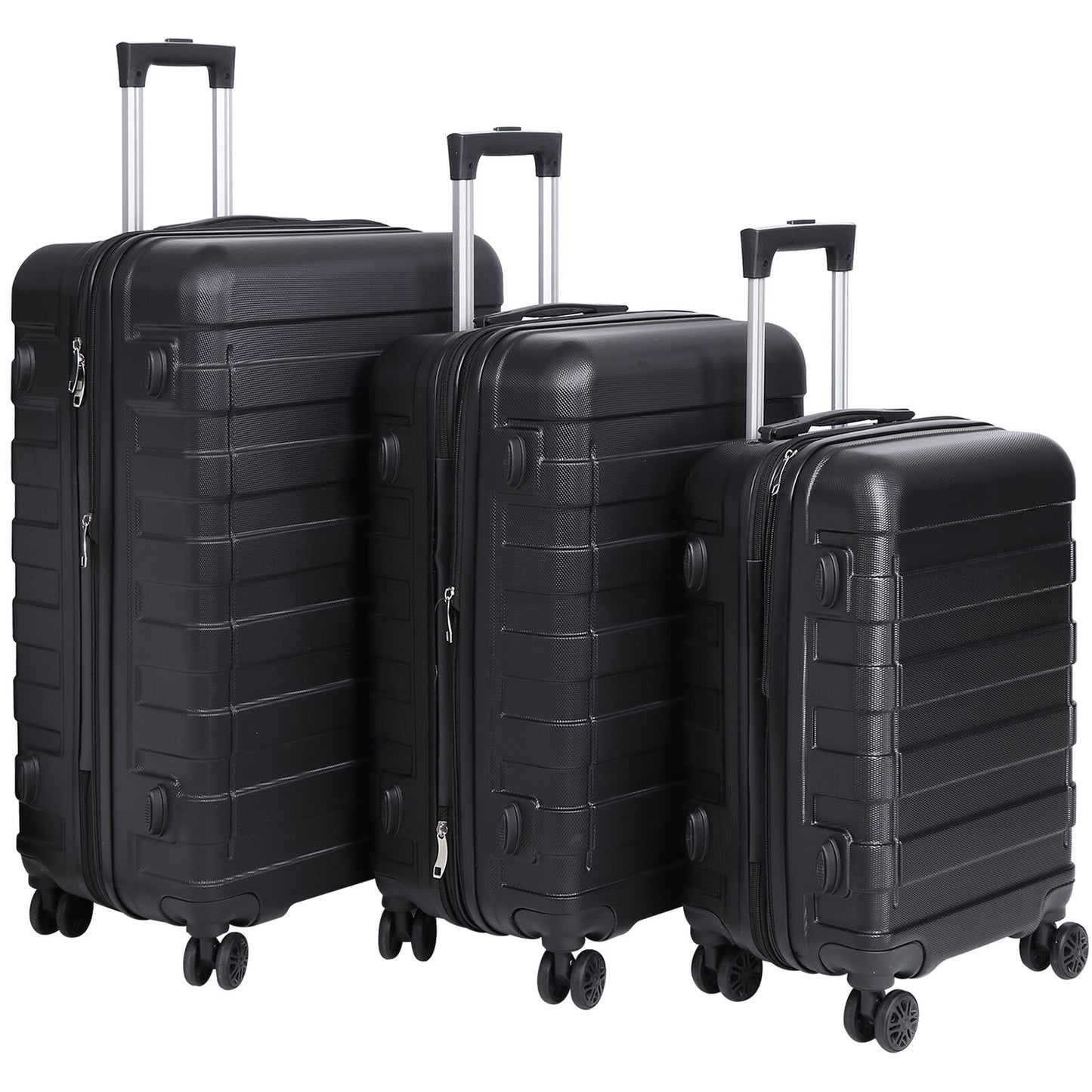 Hardside Carry On Spinner Suitcase Luggage Expandable with Wheels 21"/26"/30"