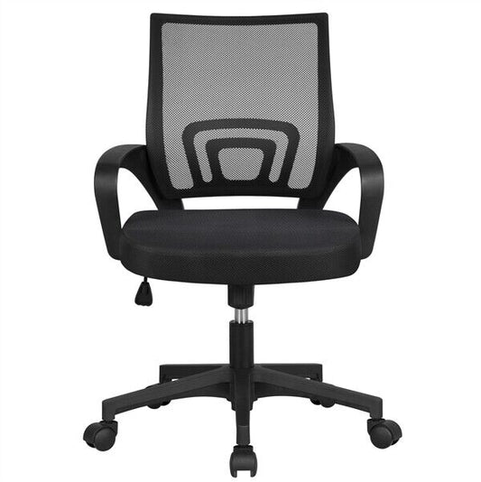 Office Computer Desk Executive Chair Task Swivel Mesh Chair Adjustable Height