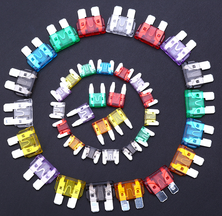 220pc Blade Fuse Assortment Auto Car Truck Motorcycle FUSES Kit ATC ATO ATM USA