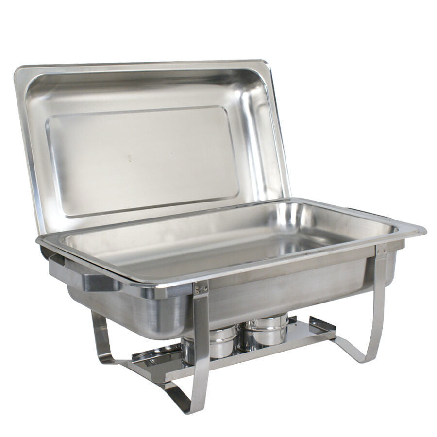 2 Pack Chafing Dish Stainless Steel 5 Quart Tray Buffet Catering Chafers 8 Quart