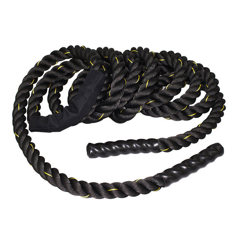 1.5"Width Poly Dacron 50ft Battle Rope Workout StrengthTraining Fitness Exercise
