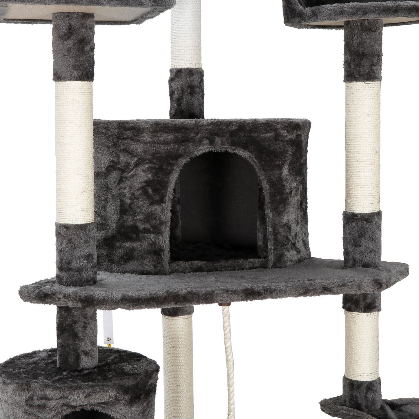 79" Cat Tree Activity Tower Pet Kitty Furniture with Scratching Posts Ladders