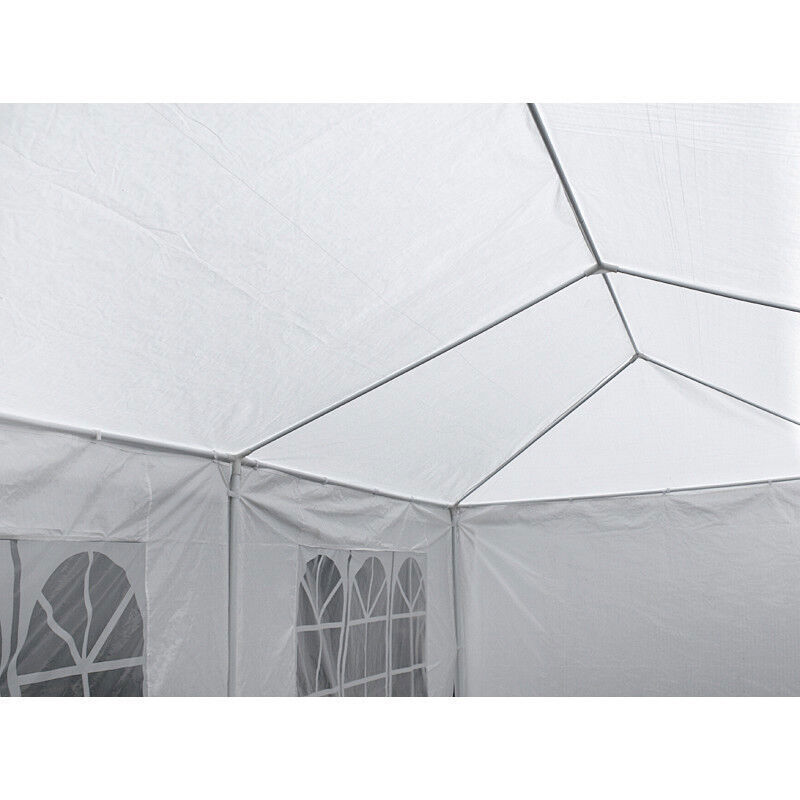 2 PCS 10'x30' White Party Tent Canopy Wedding Outdoor Gazebo 8 Removable Walls