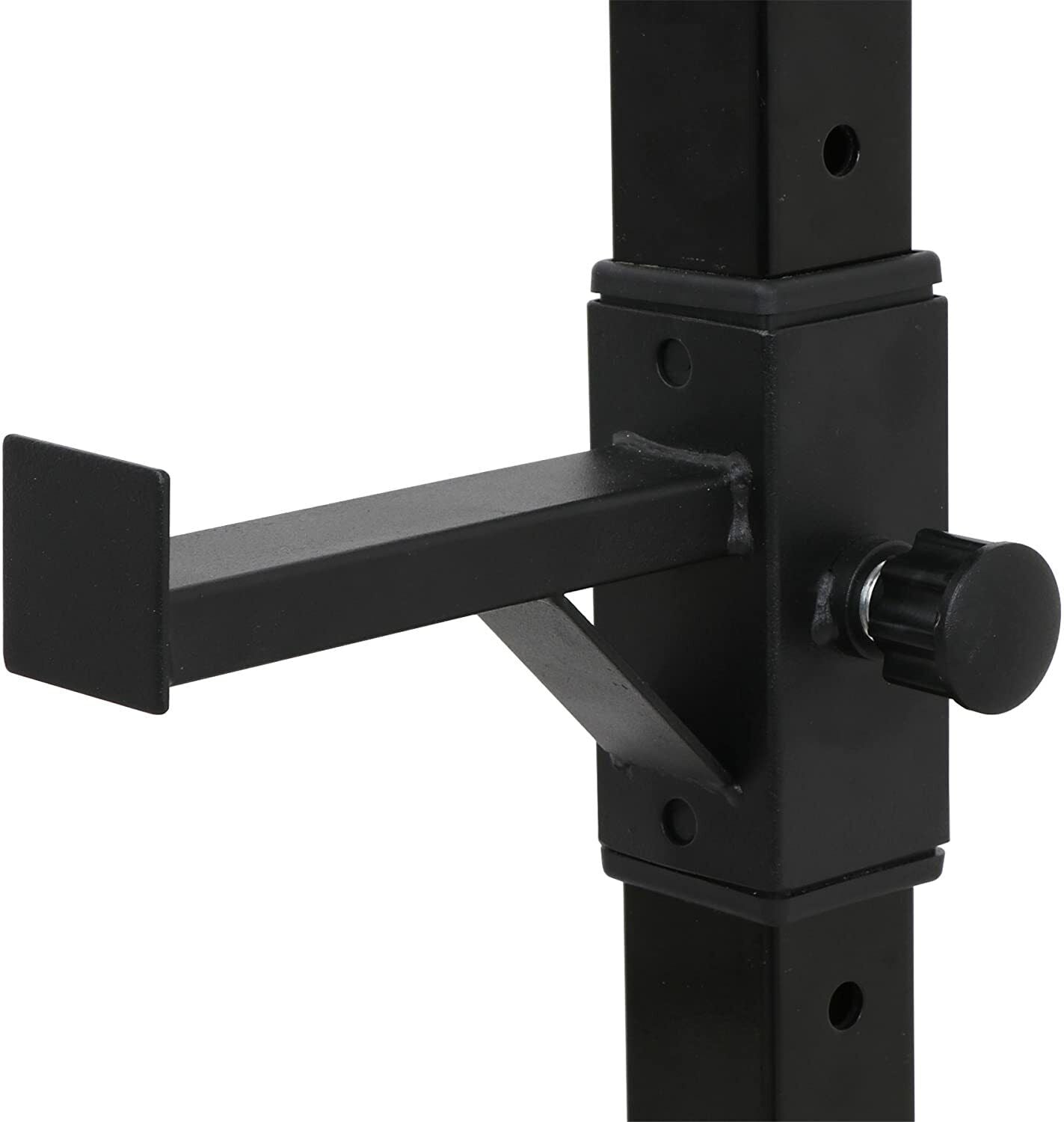 2pcs Adjustable Rack Standard Squat Steel Stands Barbell Free Press Bench Home