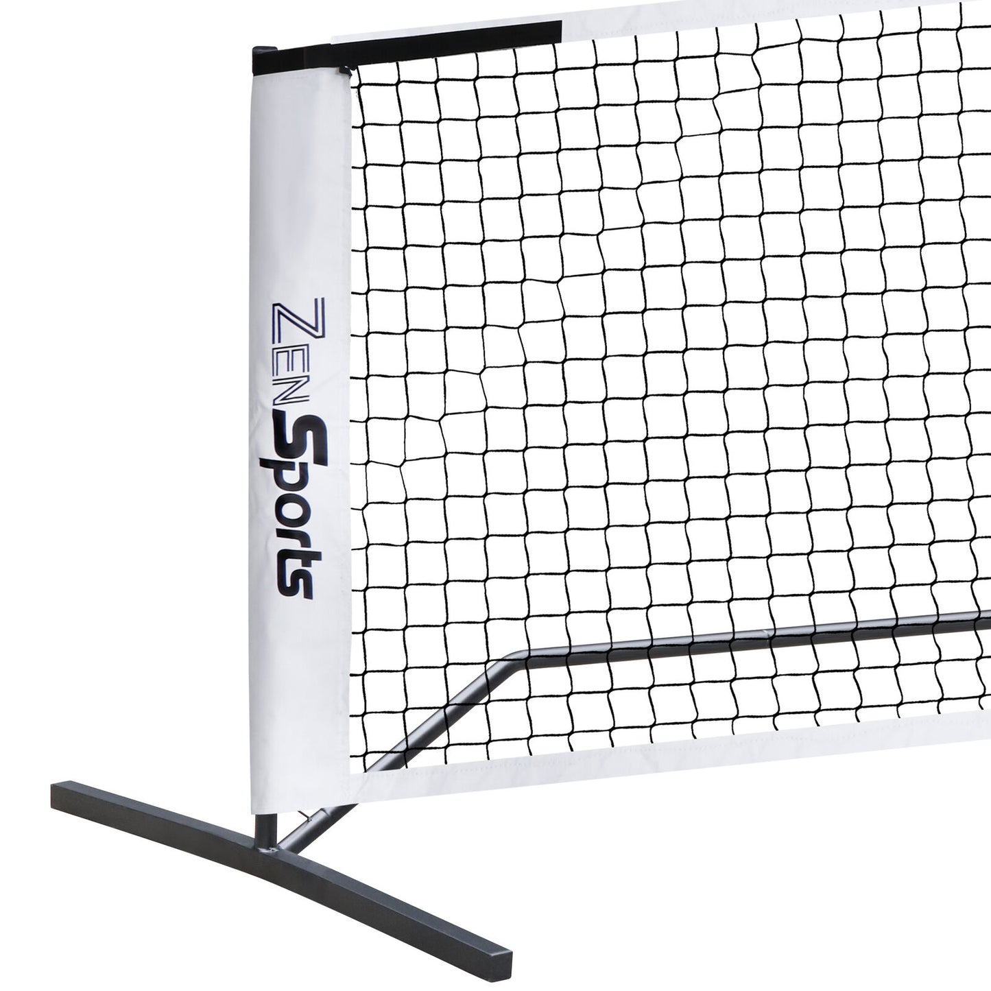 Portable Pickleball Net Set with Metal Frame Stand Carrying Bag Regulation Size