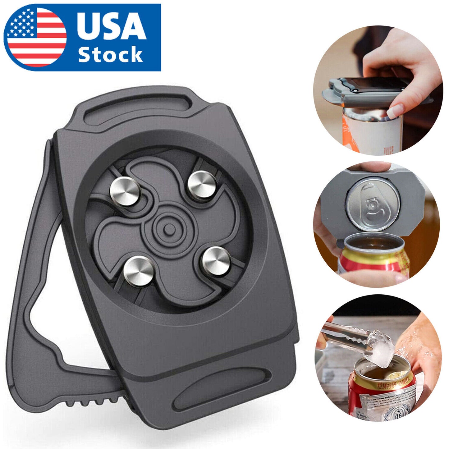USA Can Opener Bar Tool Safety Manual Opener Household Kitchen Tool