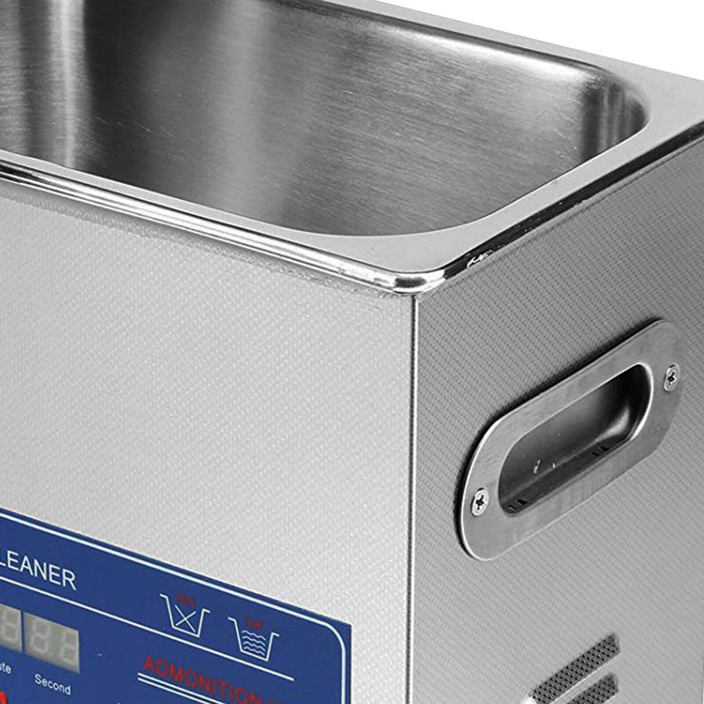 New 6L Ultrasonic Cleaner Stainless Steel Industry Heated Heater w/Timer