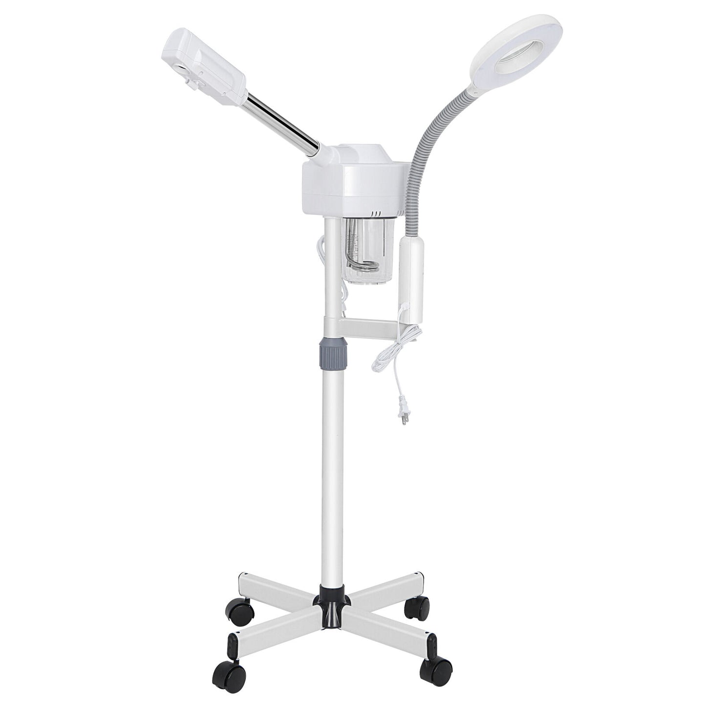 2In1 Facial Steamer 5x Clamp Magnifying Lamp Hot Ozone Machine Spa Salon Beauty