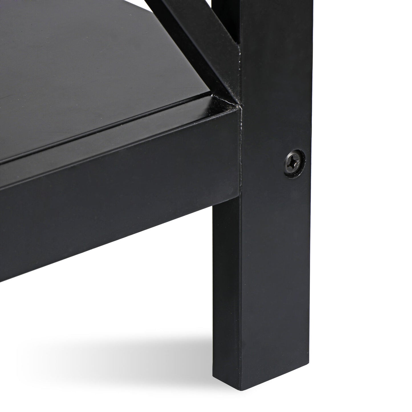 4X End Table Sofa Side End Storage Shelf X-Design LivingRoom Furniture 24 Inch