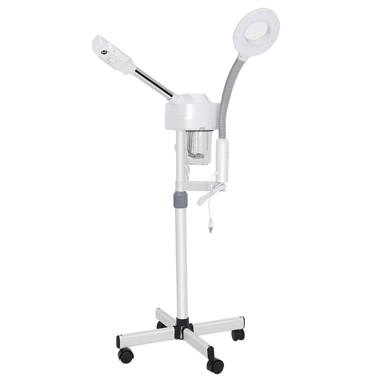 2In1 Facial Steamer 5x Clamp Magnifying Lamp Hot Ozone Machine Spa Salon Beauty