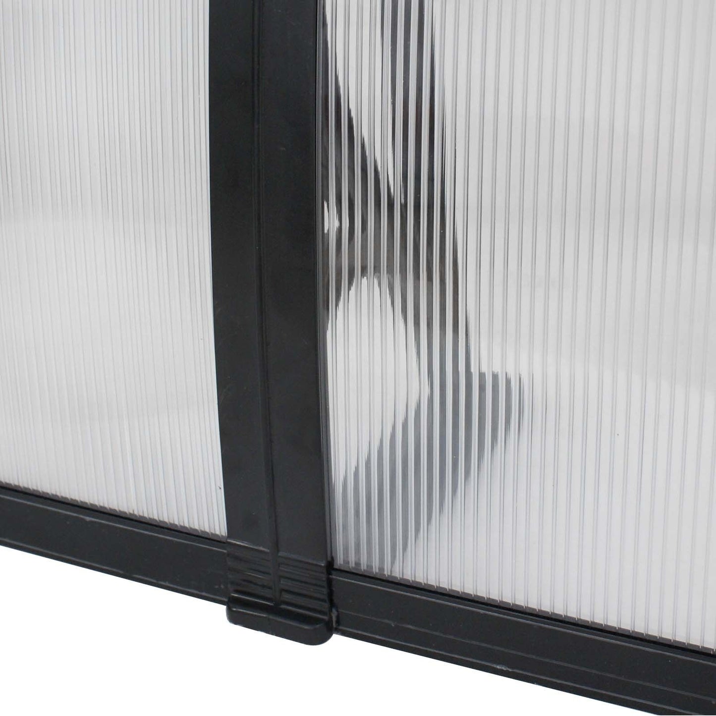 2X Door Window Outdoor Awning Canopy Patio Cover UV Rain Snow Protection 40"x80"