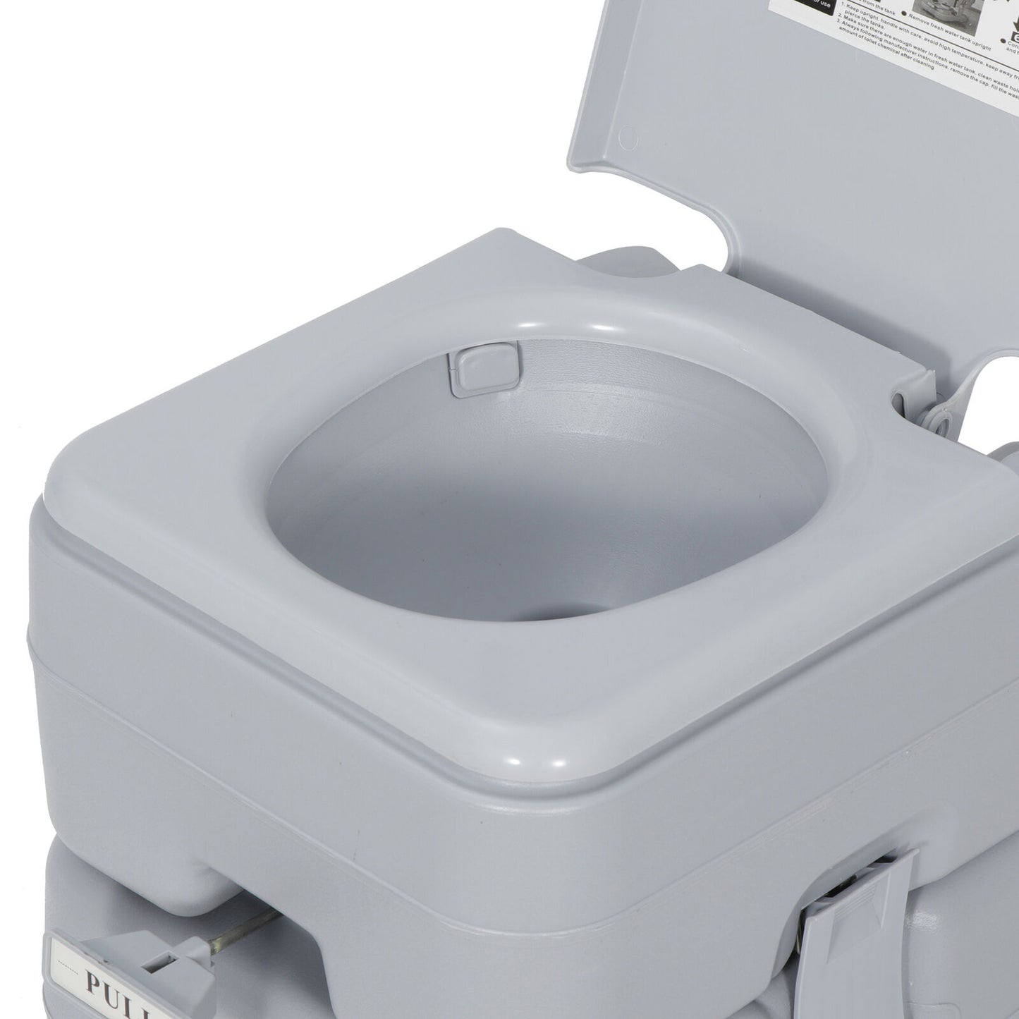 Portable Travel Toilet 6.6 Gallon 20L Designed Camping Commode Potty In/Outdoor