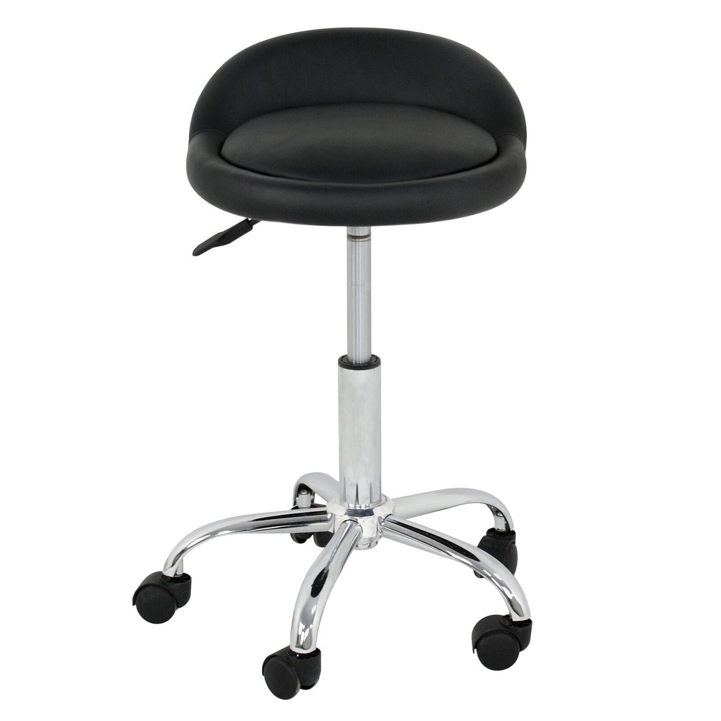 6X Adjustable Salon Stool Hydraulic Saddle Rolling Chair Facial Massage Spa
