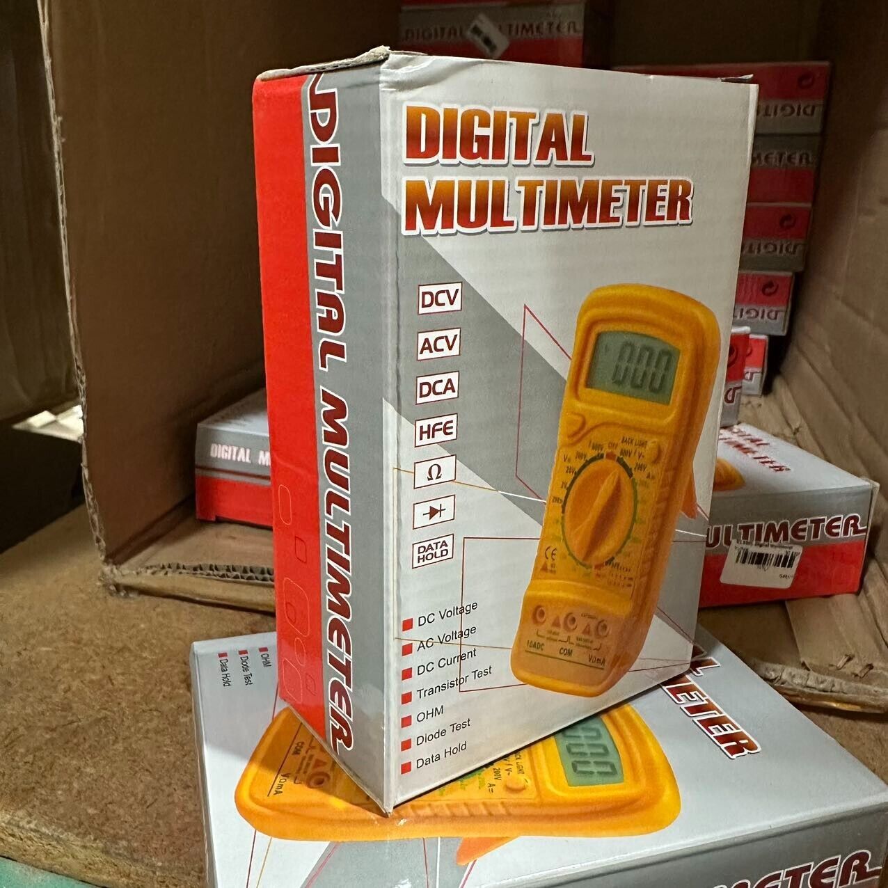 2PACK Digital Multimeter XL-830L LCD Voltmeter Ammeter Ohmmeter OHM VOLT Tester
