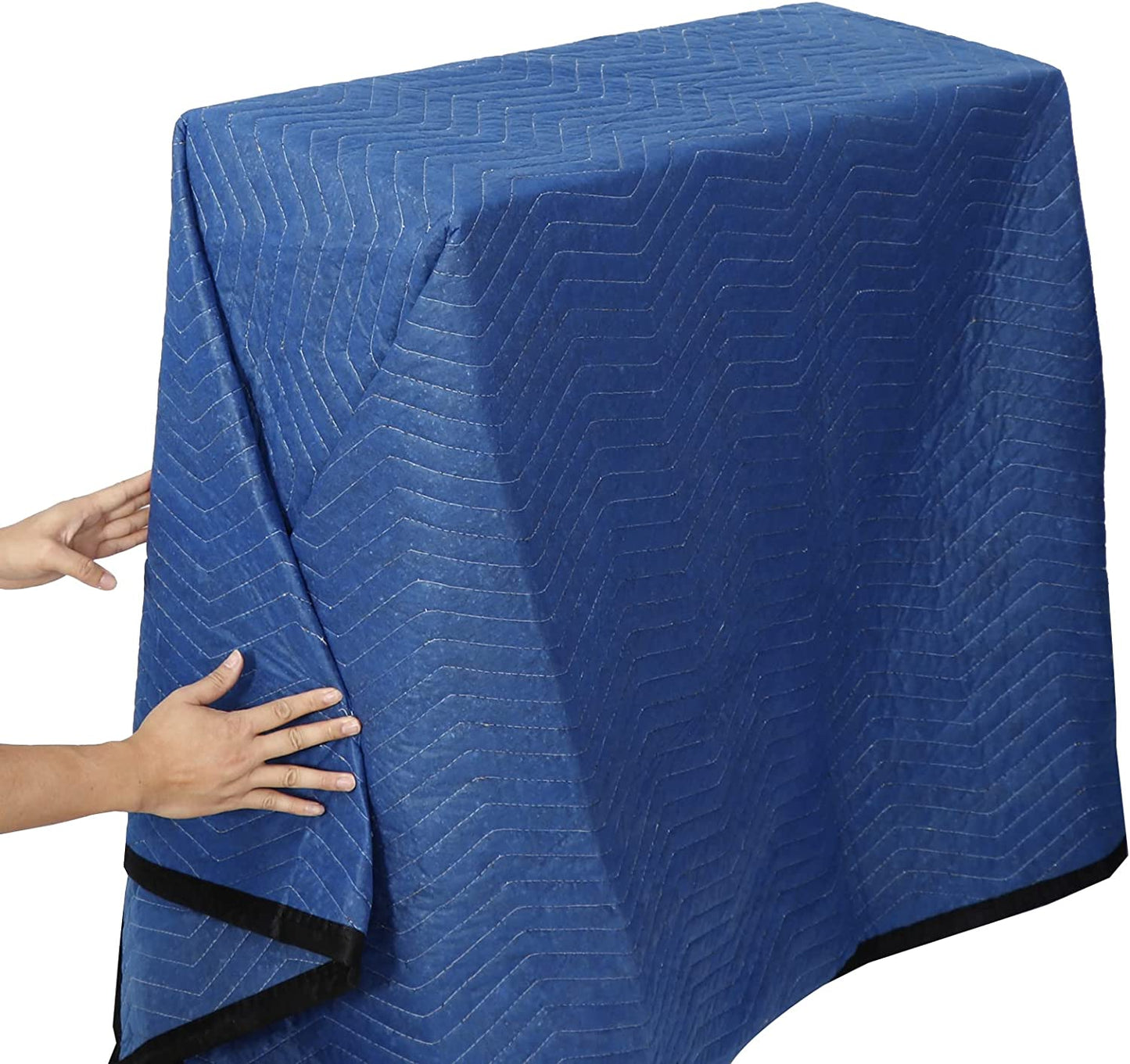 Quilted Moving Blankets 24 Pack Shipping Furniture Moving Pads 80’’x 72’’ Moving Supplies Furniture Protection Pack Blankets
