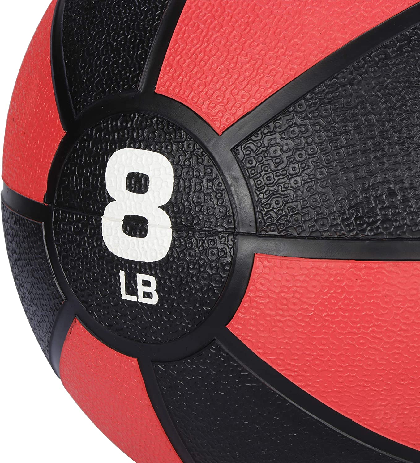 Medicine Balls 8 lb Fitness Exercise Ball Workout Weight Ball for Strength Balance Training Home Gym Cardio Equipment Durable Rubber Ball