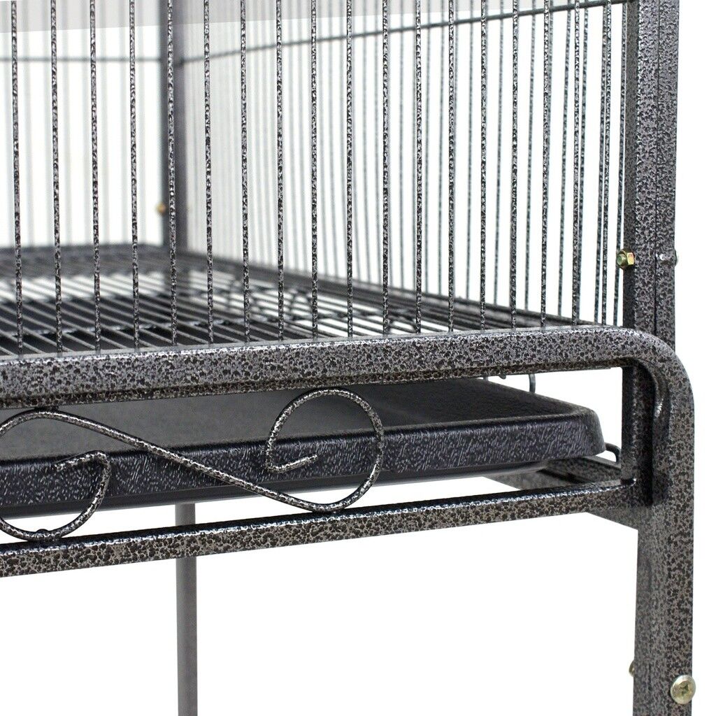 Bird Cage Large Play Top Bird Parrot Finch Cage Macaw Cockatoo Pet Supplies 53"